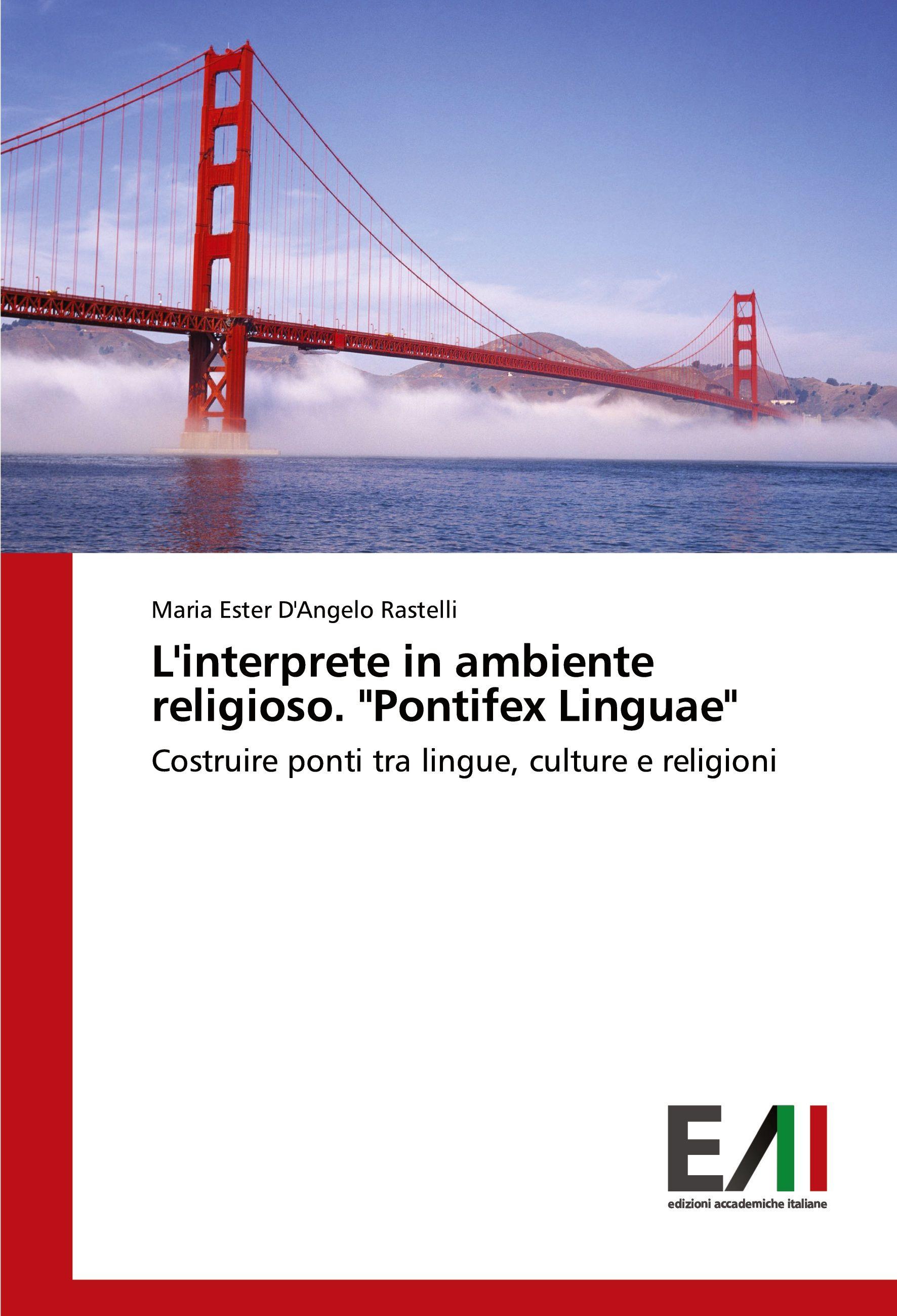 Vorderes Coverbild L'interprete in ambiente religioso. "Pontifex Linguae"
