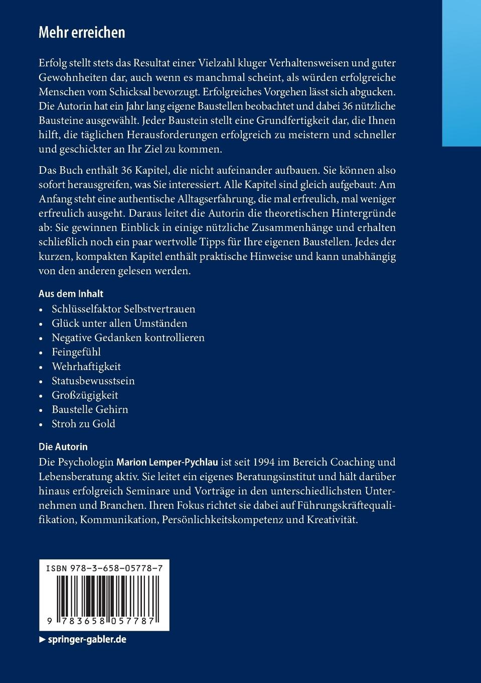 Rückseitencover Mehr erreichen