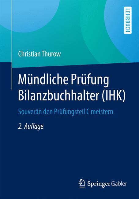 Vorderes Coverbild Mündliche Prüfung Bilanzbuchhalter (IHK)