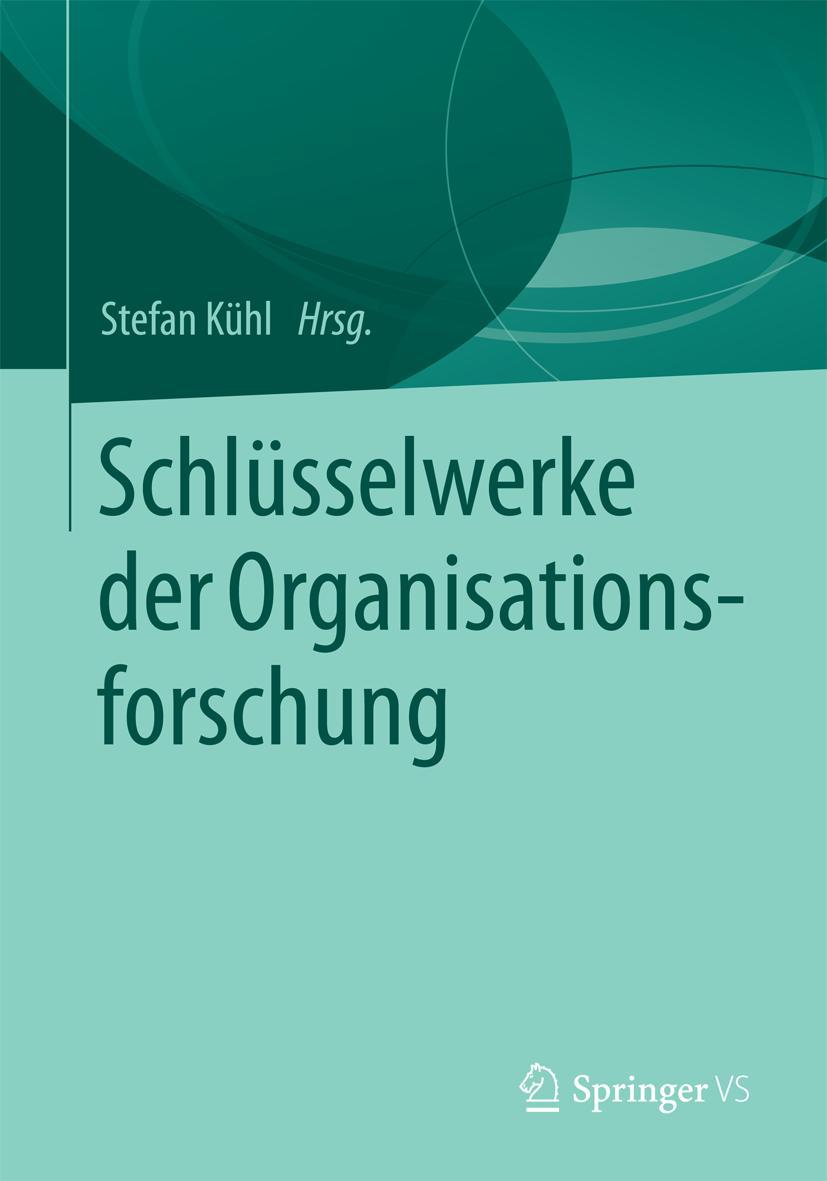 Vorderes Coverbild Schlüsselwerke der Organisationsforschung