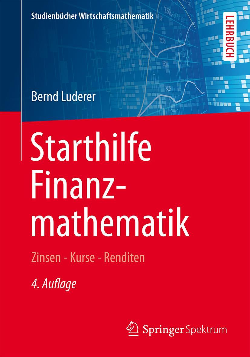 Vorderes Coverbild Starthilfe Finanzmathematik