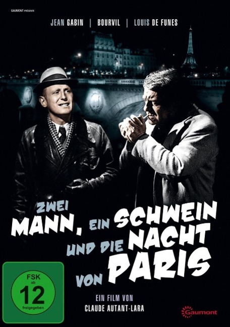 Vorderes Coverbild Zwei Mann, ein Schwein und die Nacht von Paris