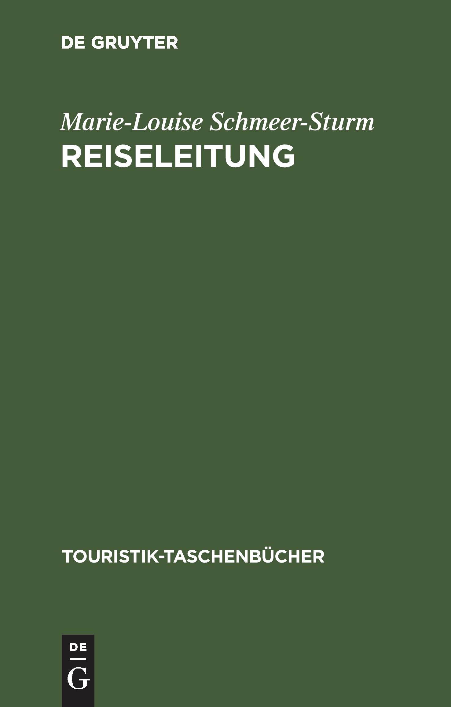 Vorderes Coverbild Reiseleitung
