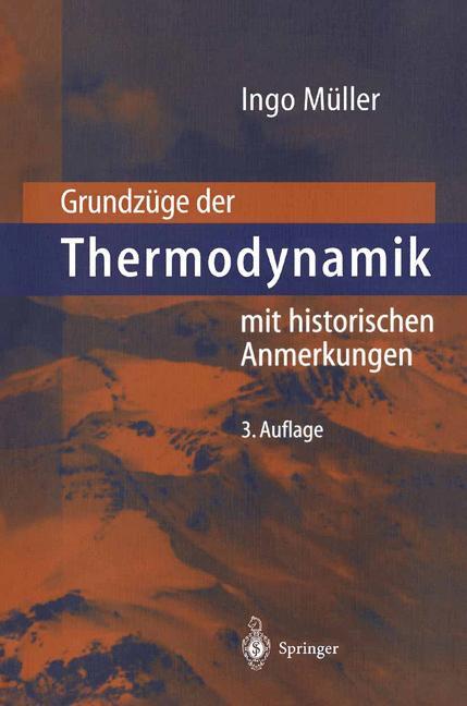 Vorderes Coverbild Grundzüge der Thermodynamik