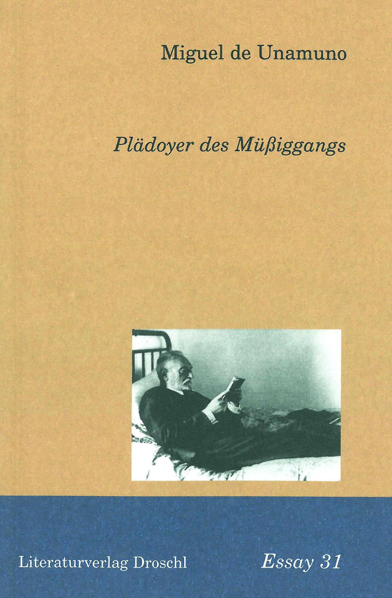 Vorderes Coverbild Plädoyer des Müßiggangs