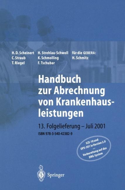 Vorderes Coverbild Handbuch zur Abrechnung von Krankenhausleistungen