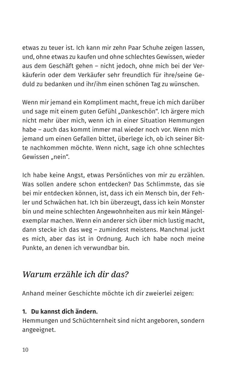 Beispielinhalt (Bild) Laß Dir nicht alles gefallen