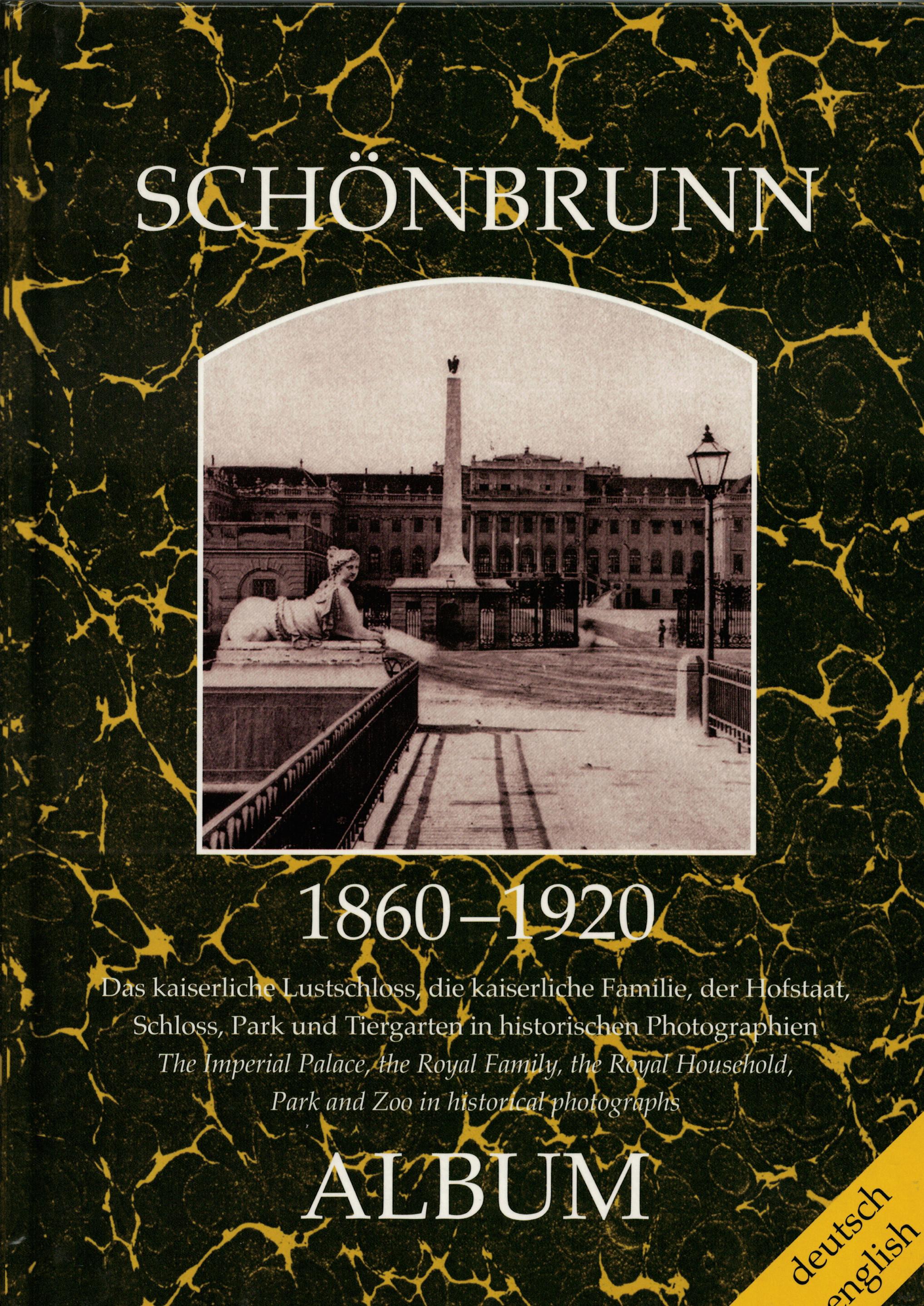 Vorderes Coverbild Schönbrunn-Album 1860-1920