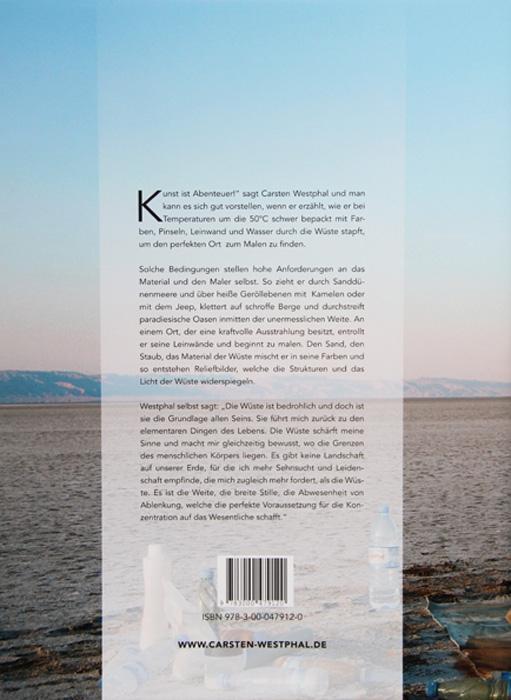 Beispielinhalt (Bild) Der Wüstenmaler Carsten Westphal - Sand. Weite. Stille.
