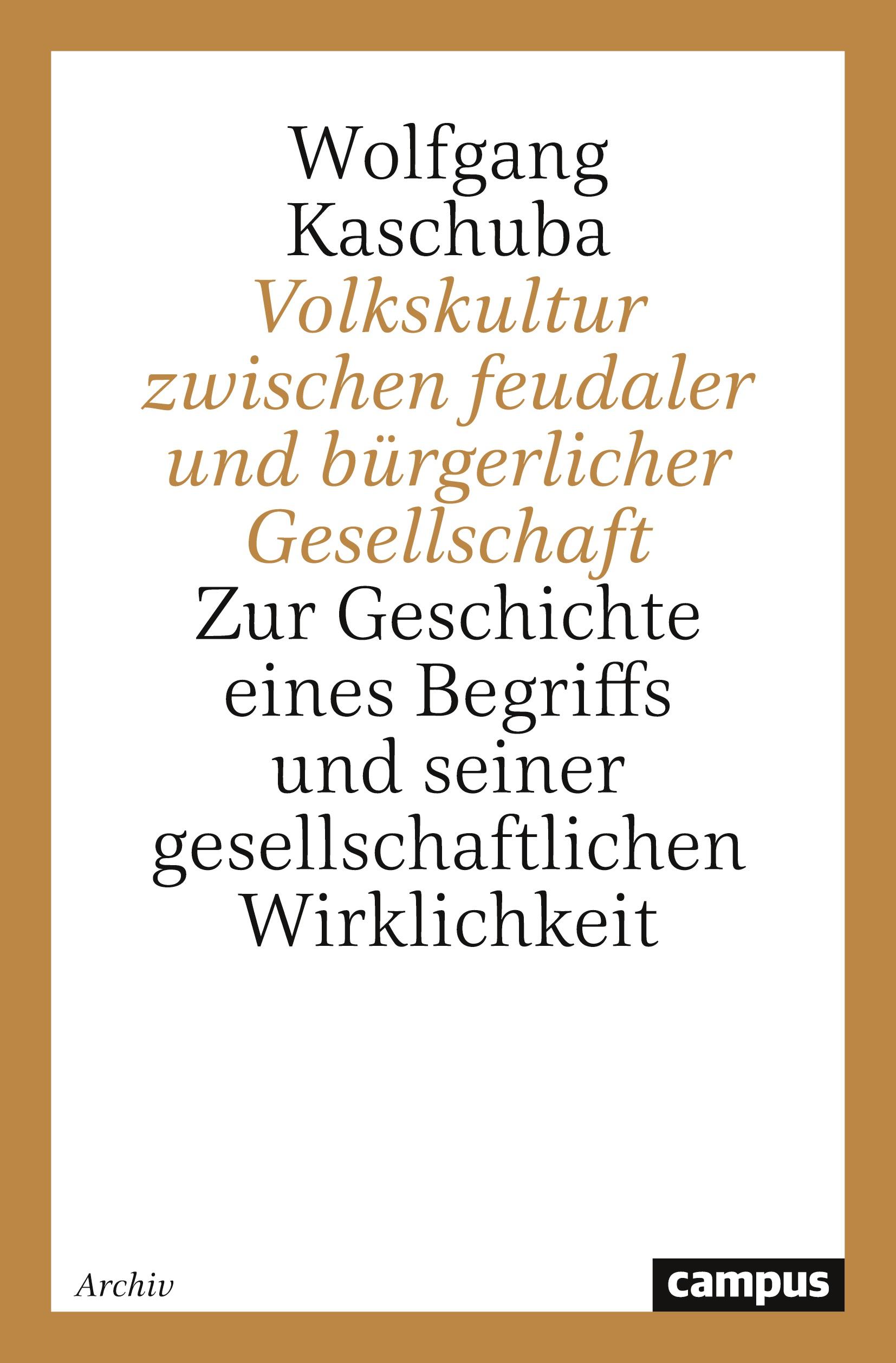 Vorderes Coverbild Volkskultur zwischen feudaler und bürgerlicher Gesellschaft