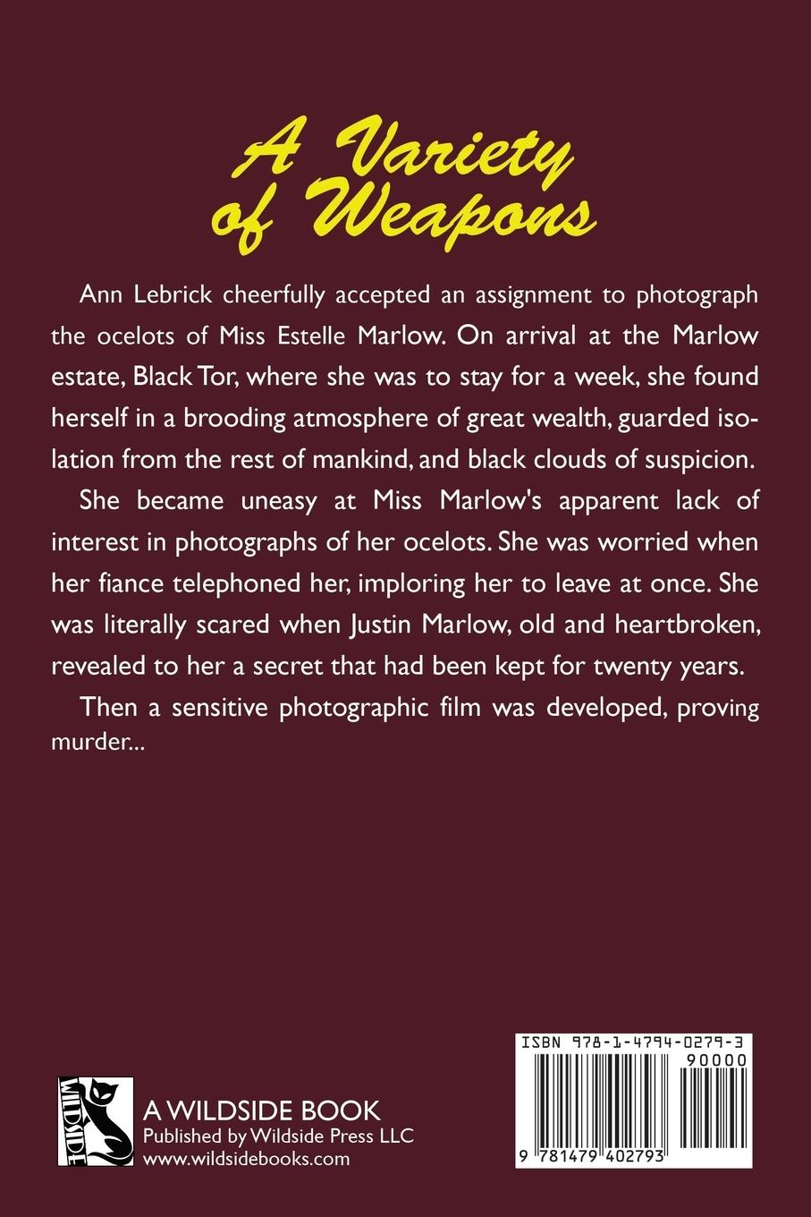 Rückseitencover A Variety of Weapons