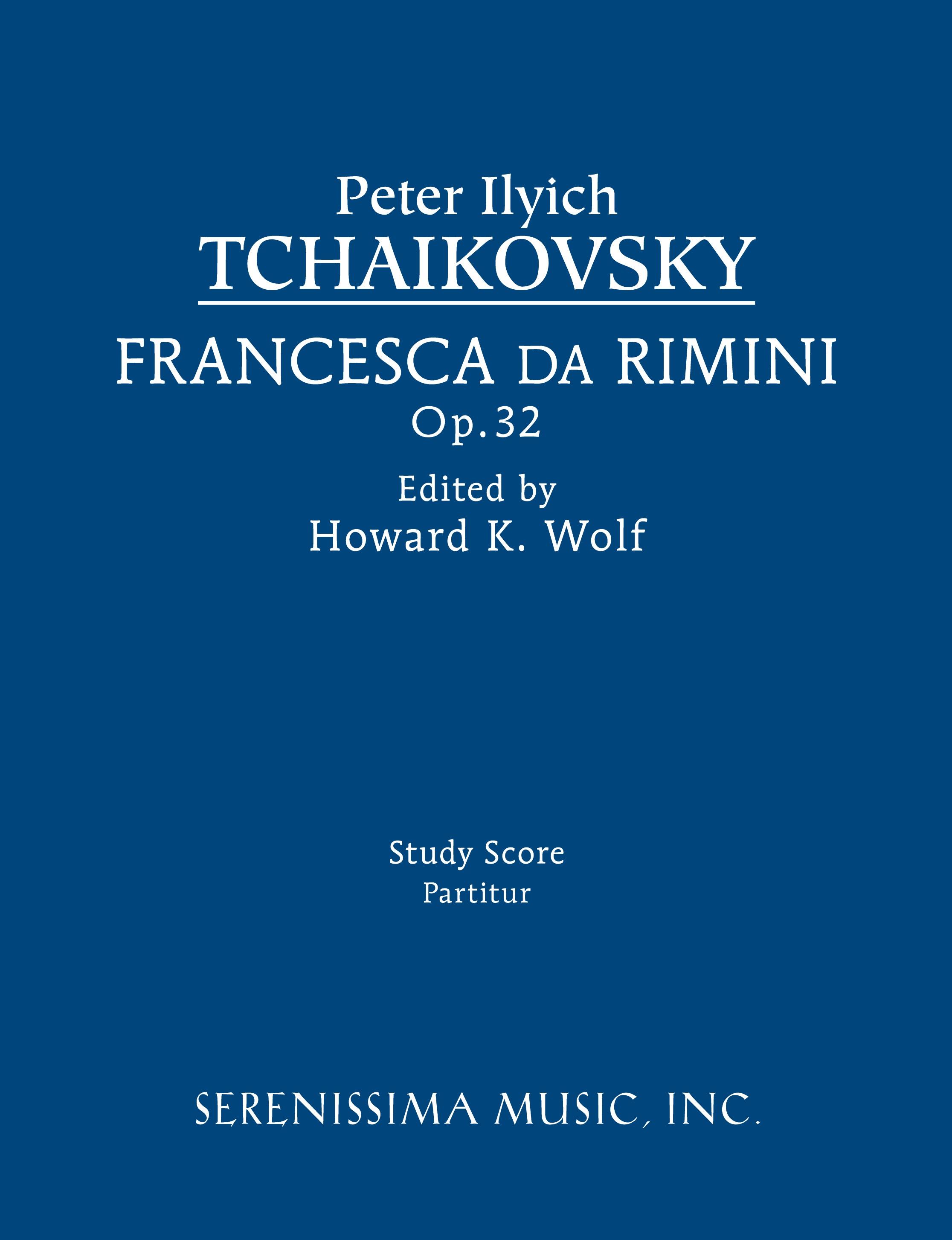 Vorderes Coverbild Francesca da Rimini, Op.32