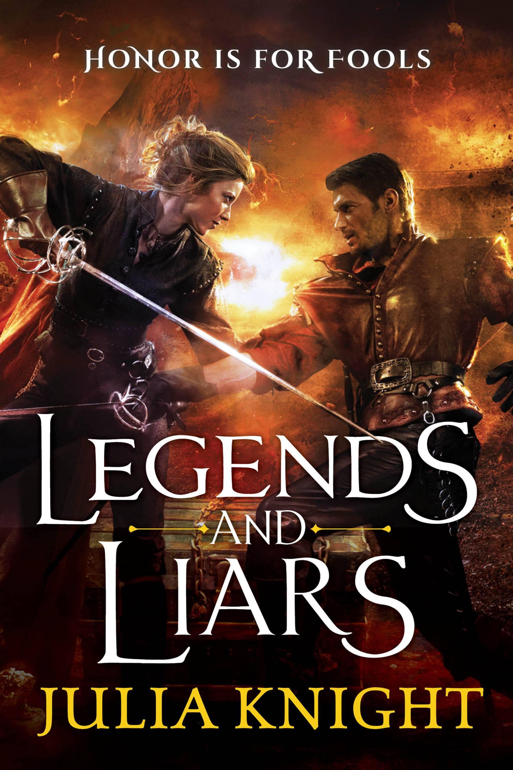 Vorderes Coverbild Legends and Liars