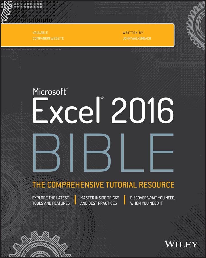 Vorderes Coverbild Excel 2016 Bible
