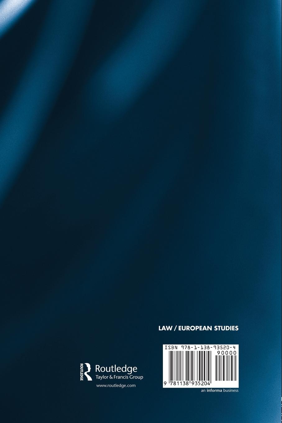 Rückseitencover The Legitimacy of The European Union through Legal Rationality