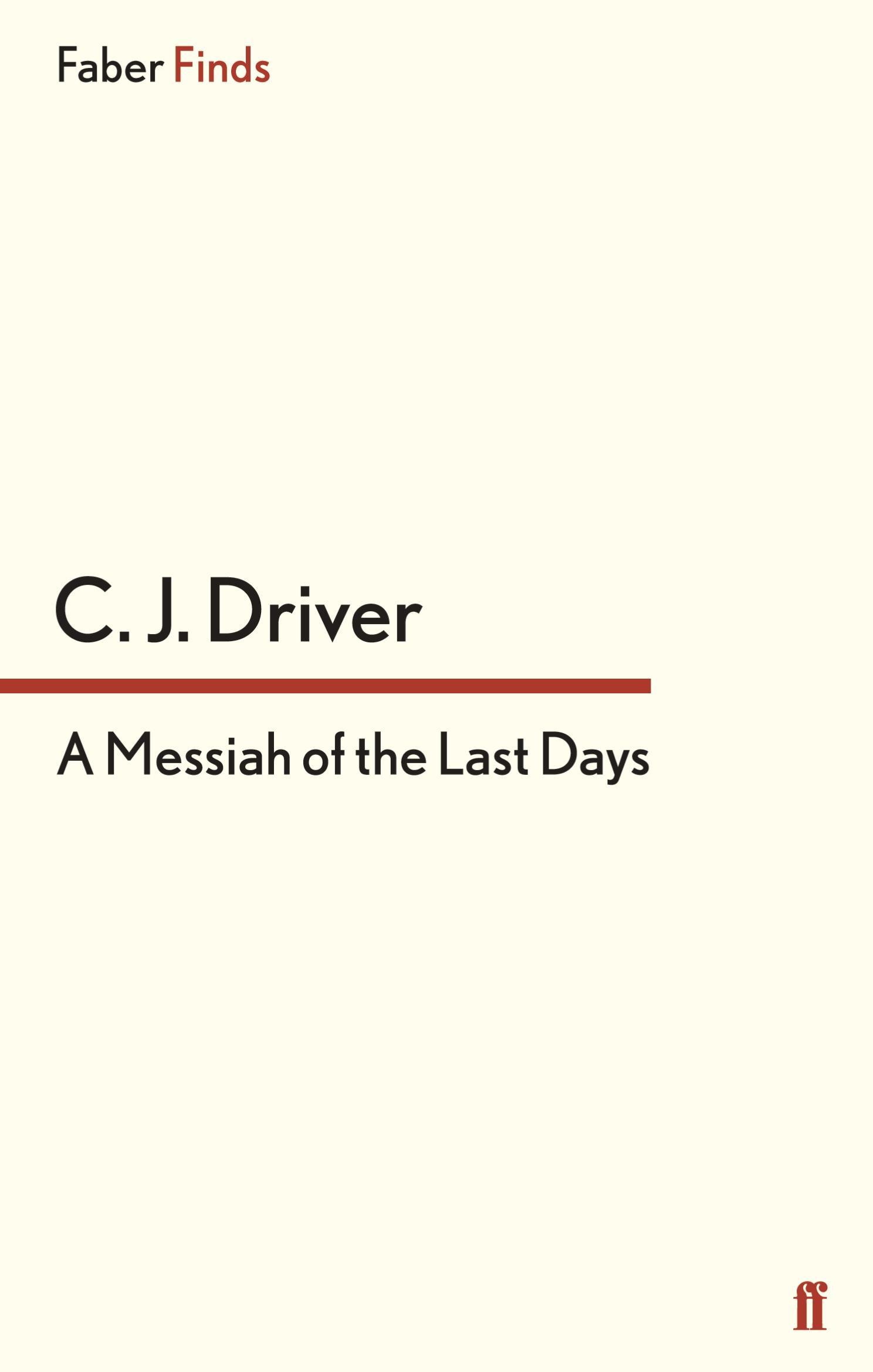 Vorderes Coverbild A Messiah of the Last Days