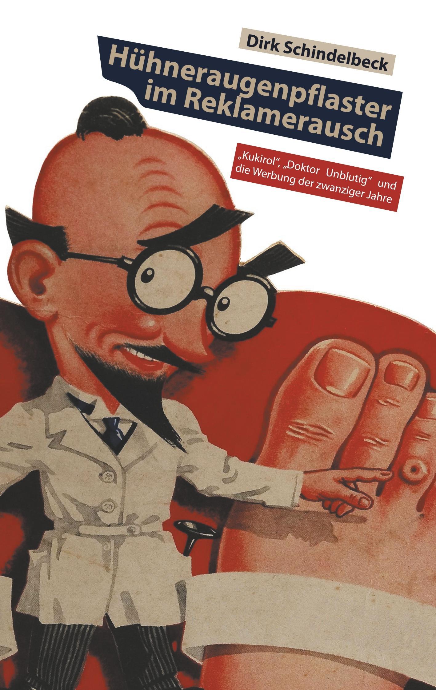 Vorderes Coverbild Hühneraugenpflaster im Reklamerausch