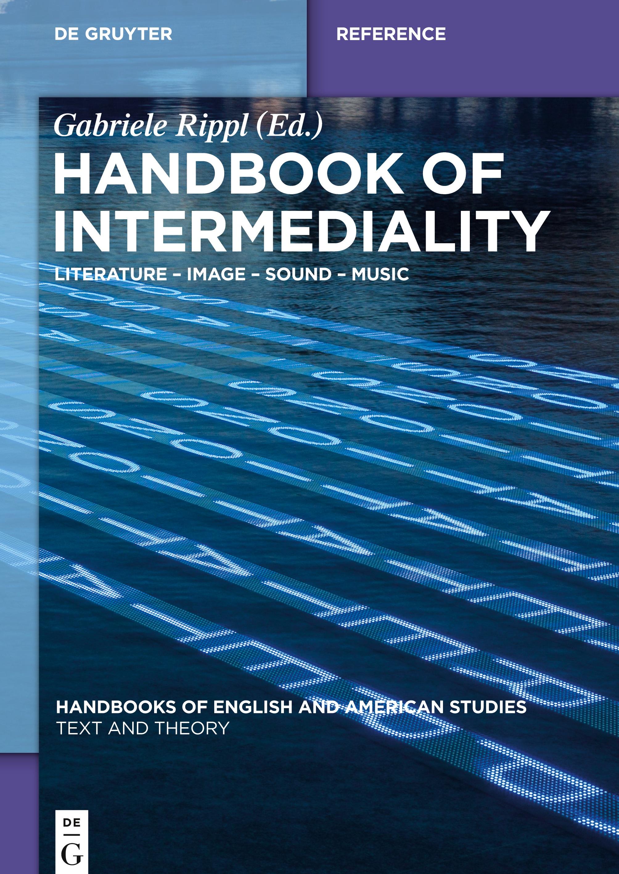 Vorderes Coverbild Handbook of Intermediality