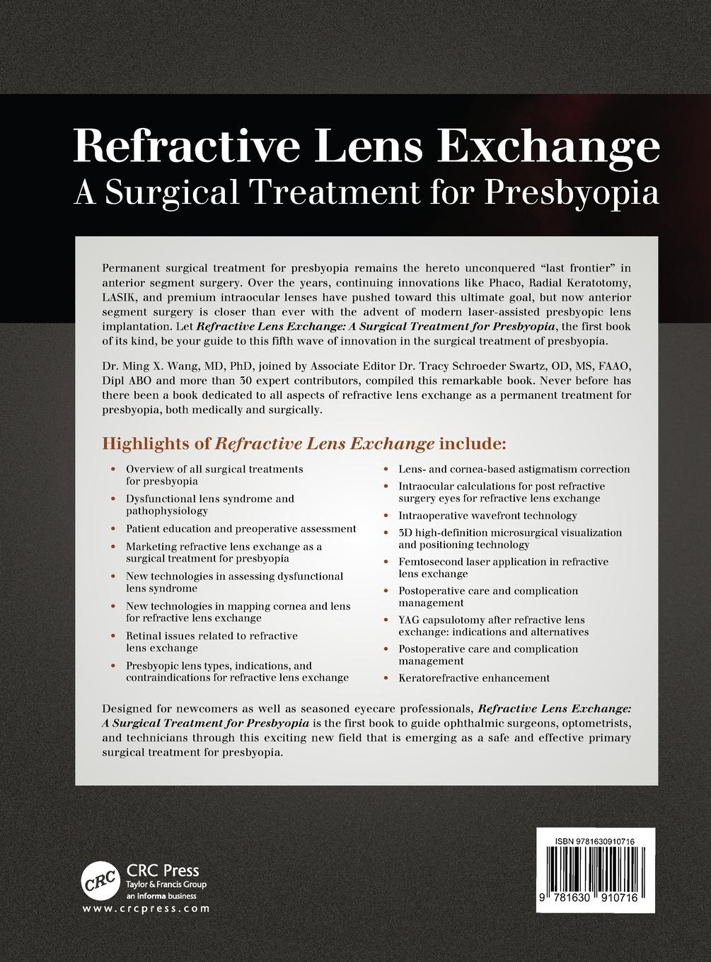Rückseitencover Refractive Lens Exchange
