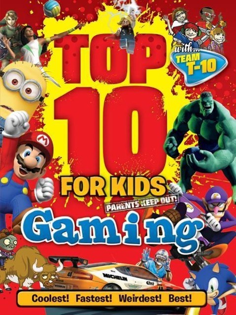 Vorderes Coverbild Top 10 for Kids Gaming