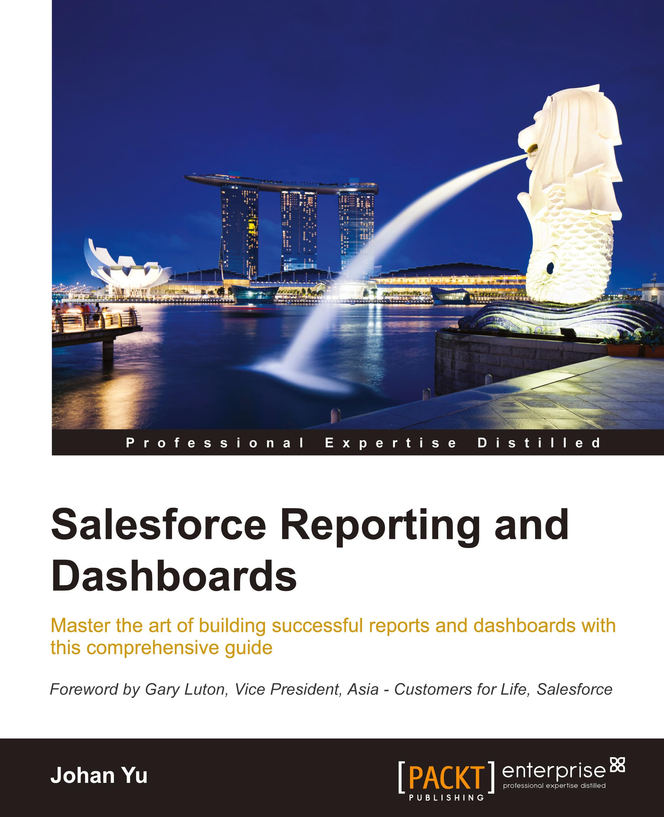 Vorderes Coverbild Salesforce Reporting and Dashboards
