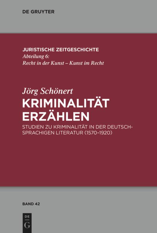 Vorderes Coverbild Kriminalität erzählen
