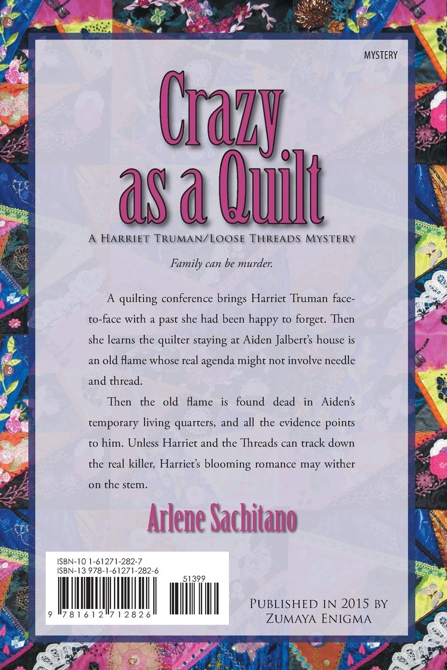 Rückseitencover Crazy as a Quilt