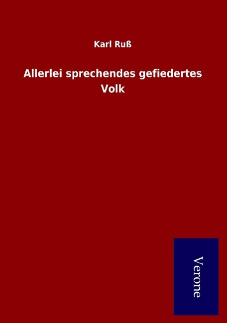 Vorderes Coverbild Allerlei sprechendes gefiedertes Volk