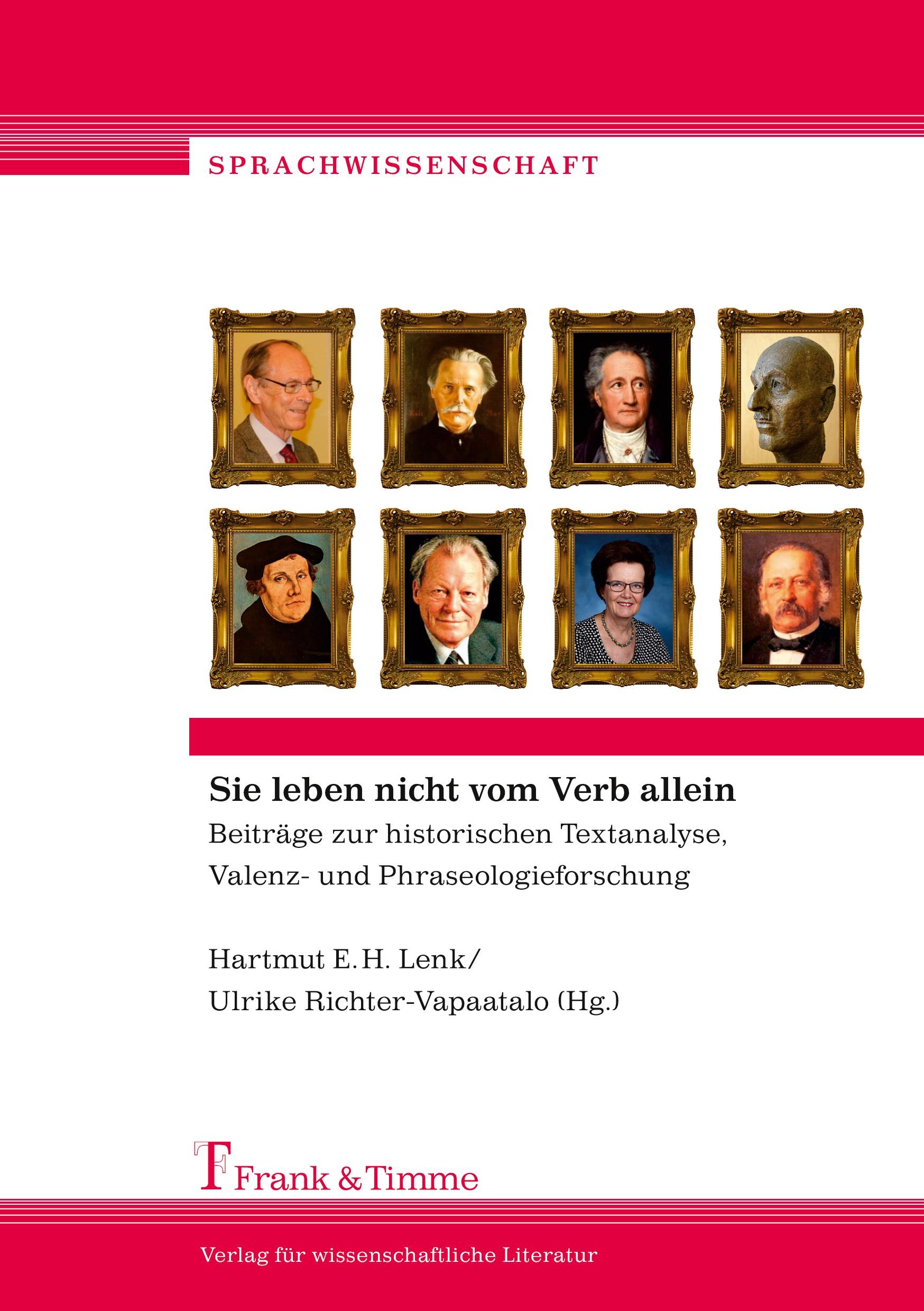 Vorderes Coverbild Sie leben nicht vom Verb allein