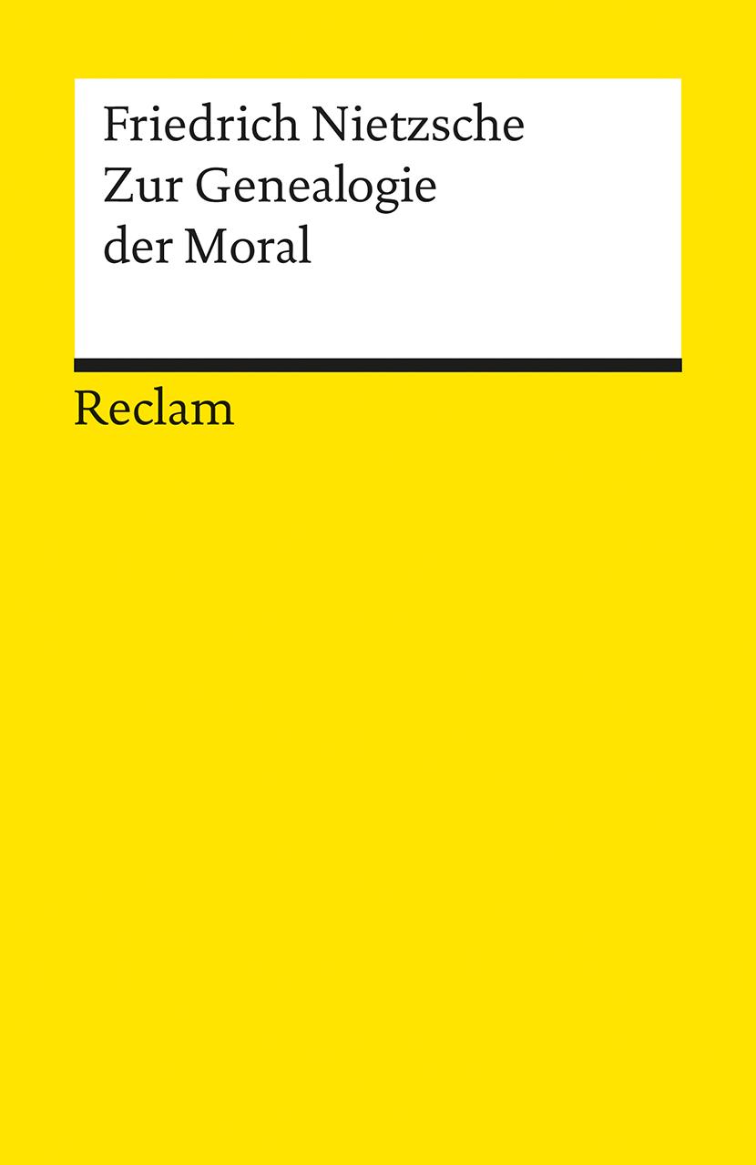 Vorderes Coverbild Zur Genealogie der Moral