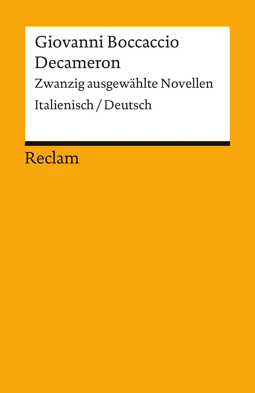 Vorderes Coverbild Decameron
