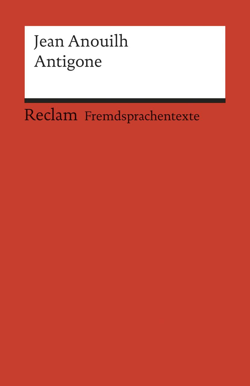Vorderes Coverbild Antigone