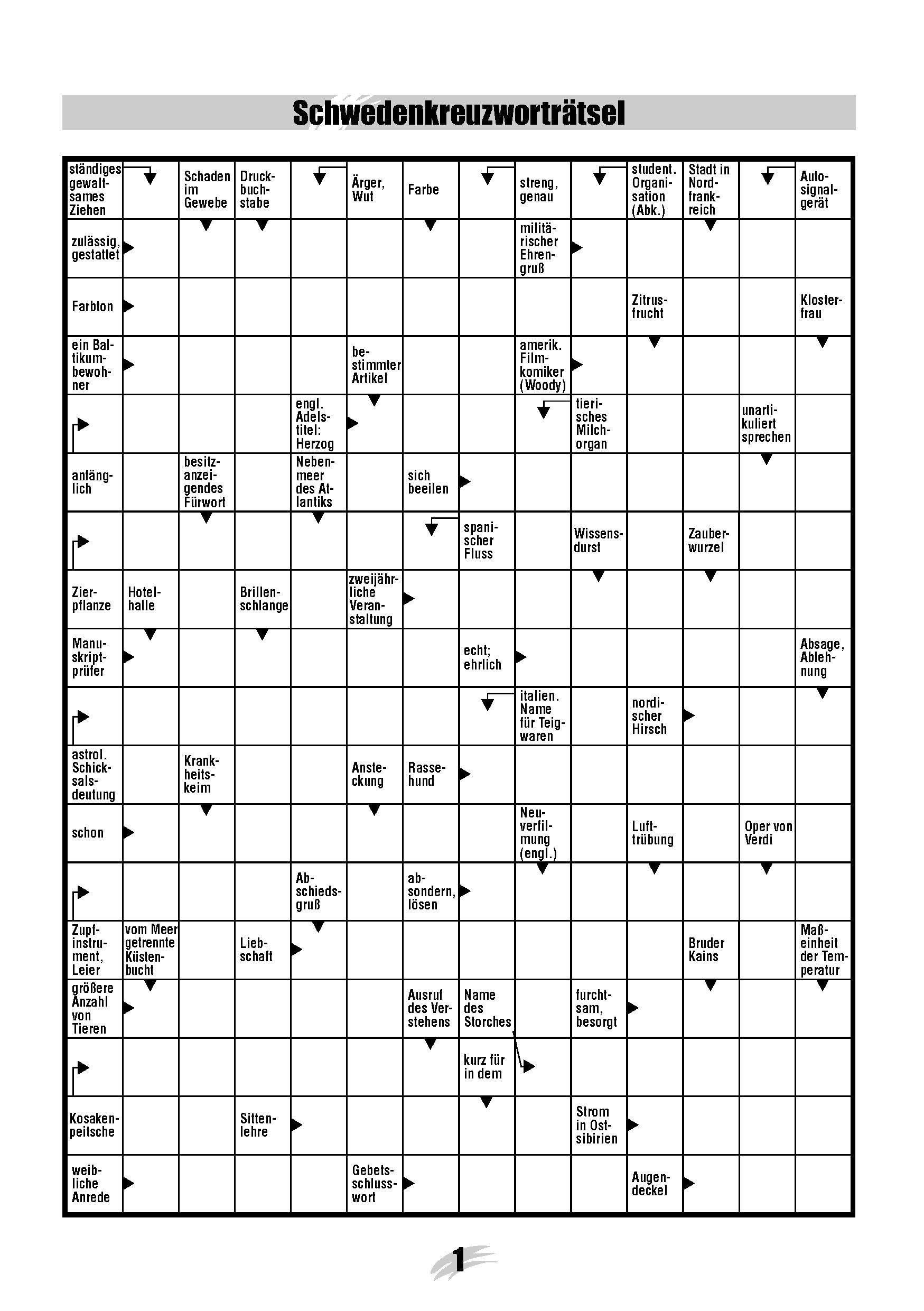 Beispielinhalt (Bild) Der große Rätselblock 43