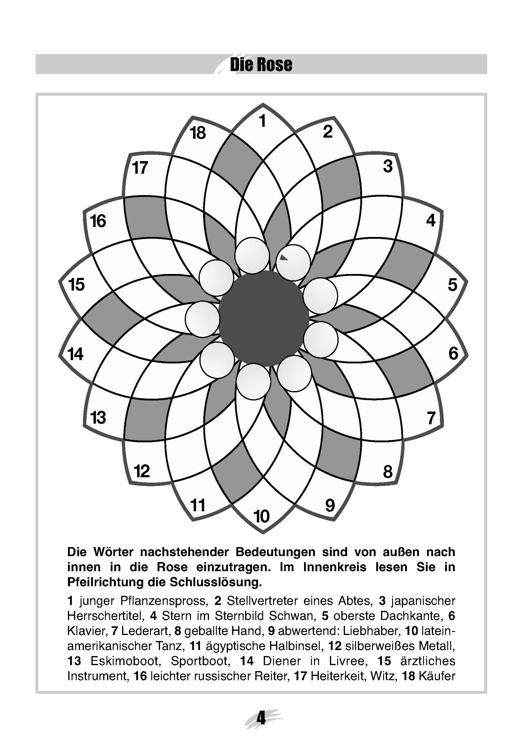 Beispielinhalt (Bild) Der große Rätselblock 43