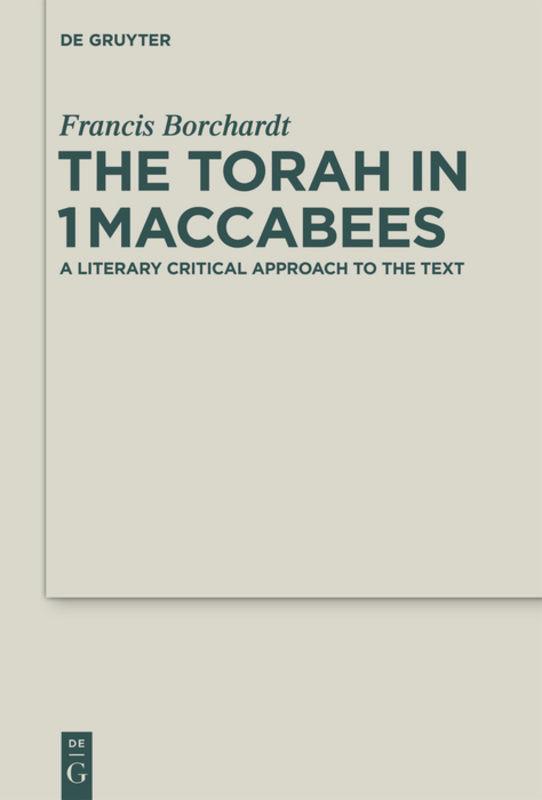 Vorderes Coverbild The Torah in 1Maccabees