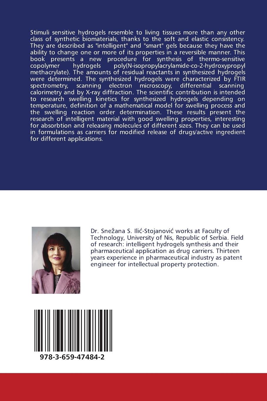 Rückseitencover Synthesis and characterization of negatively thermosensitive hydrogels