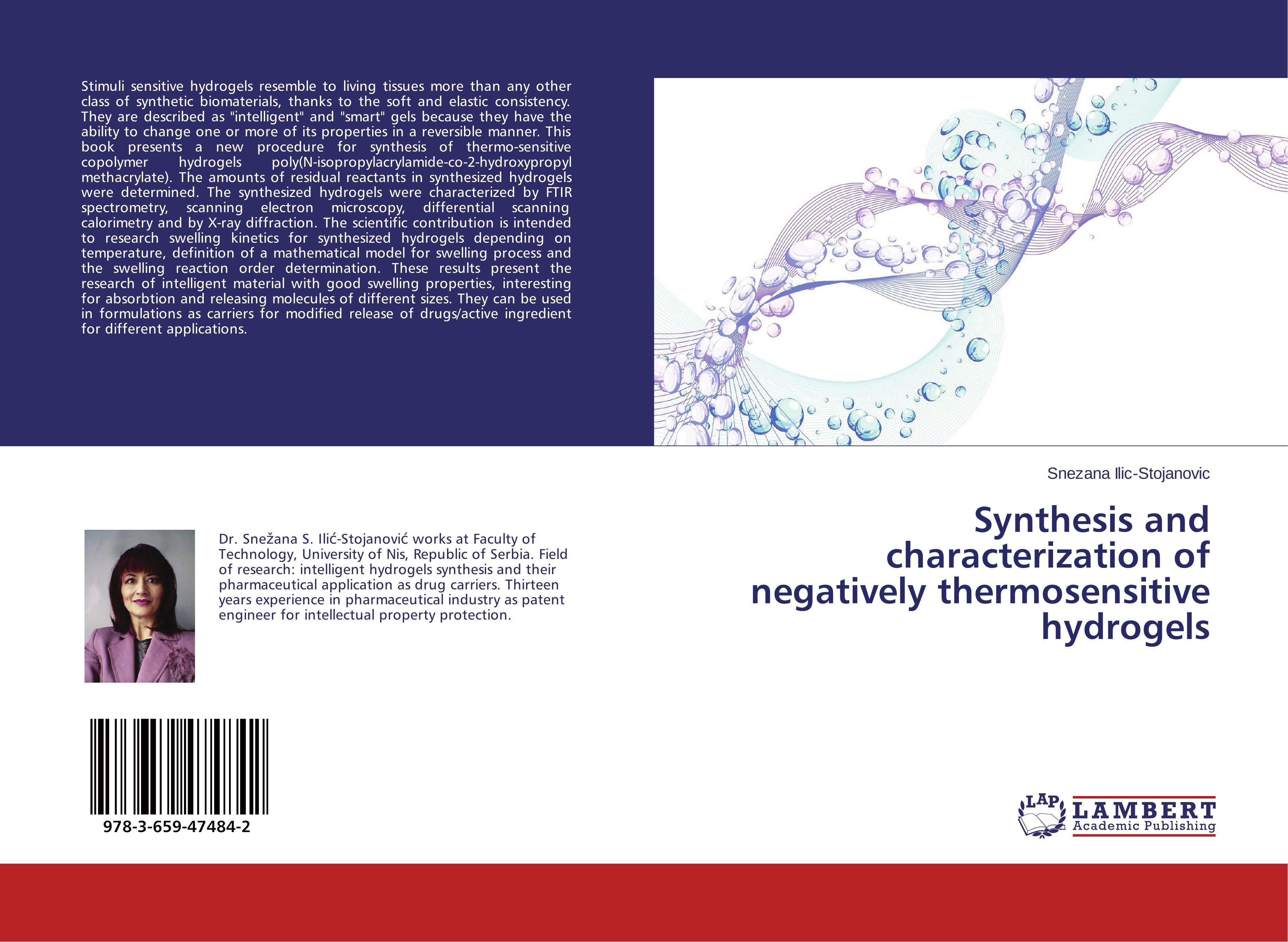 Vorderes Coverbild Synthesis and characterization of negatively thermosensitive hydrogels