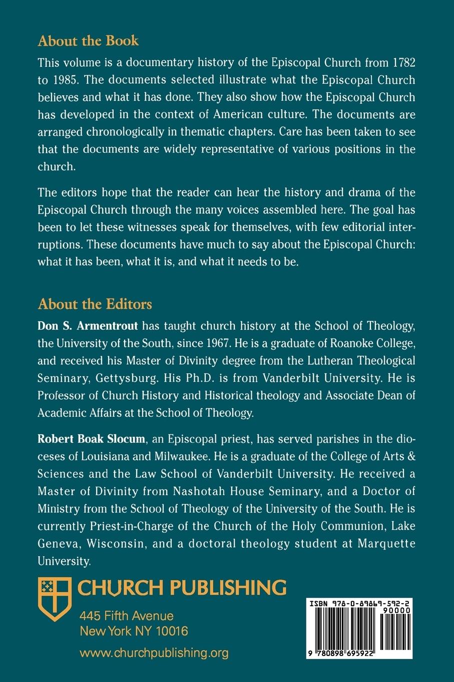 Rückseitencover Documents of Witness