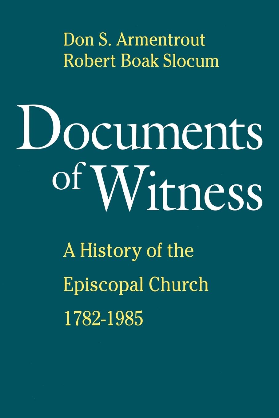 Vorderes Coverbild Documents of Witness