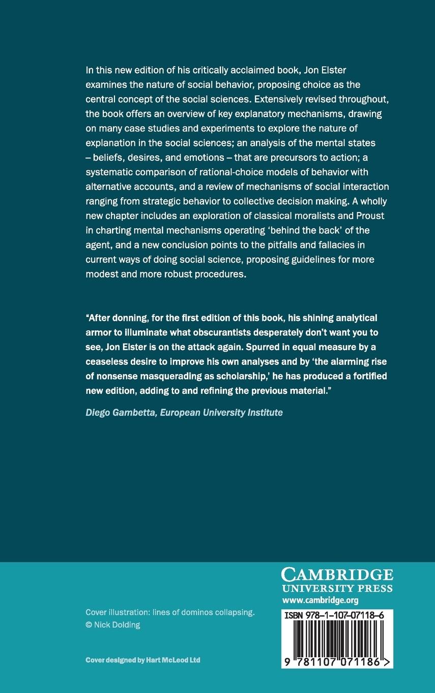 Rückseitencover Explaining Social Behavior