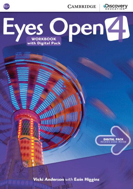 Vorderes Coverbild Eyes Open Level 4 Workbook with Online Practice
