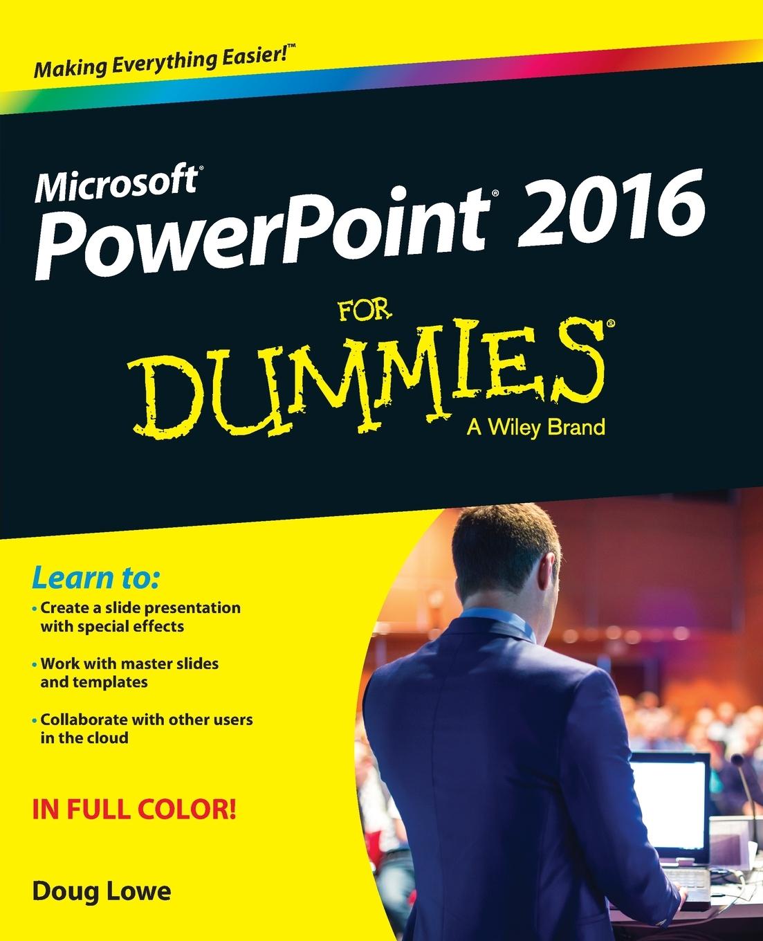 Vorderes Coverbild PowerPoint 2016 for Dummies