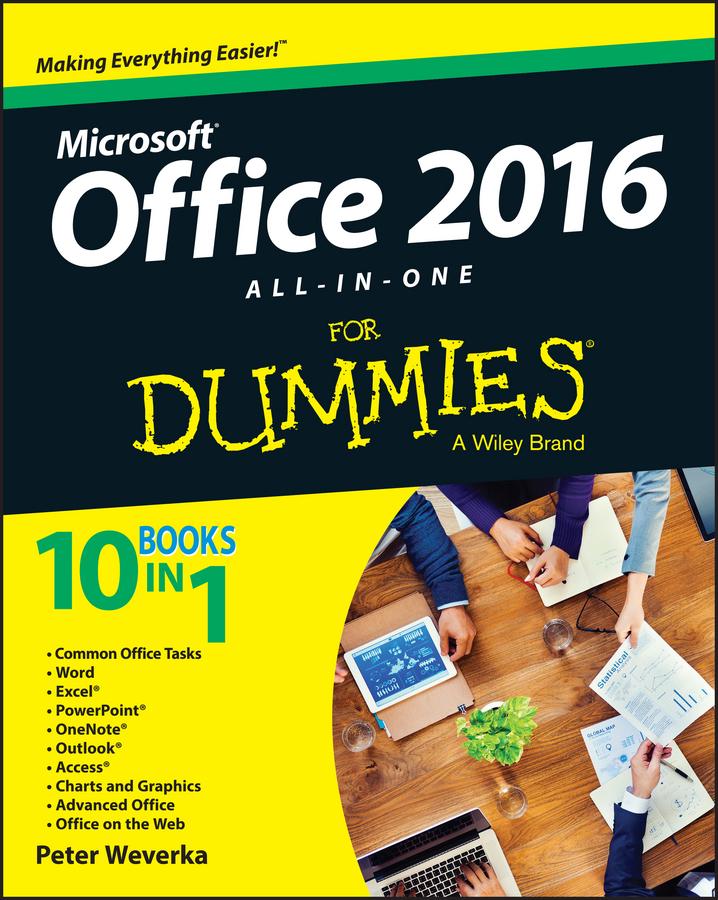 Vorderes Coverbild Office 2016 All-In-One for Dummies
