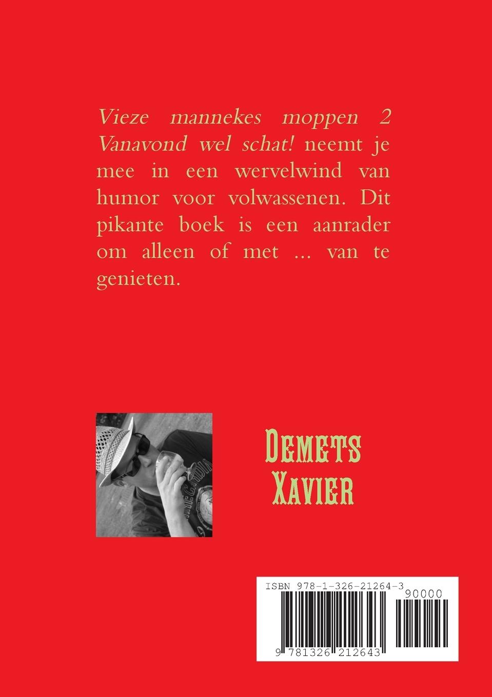 Rückseitencover Vieze mannekes moppen 2  Vanavond wel schat.