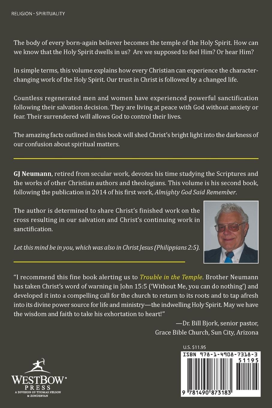 Rückseitencover Trouble in the Temple