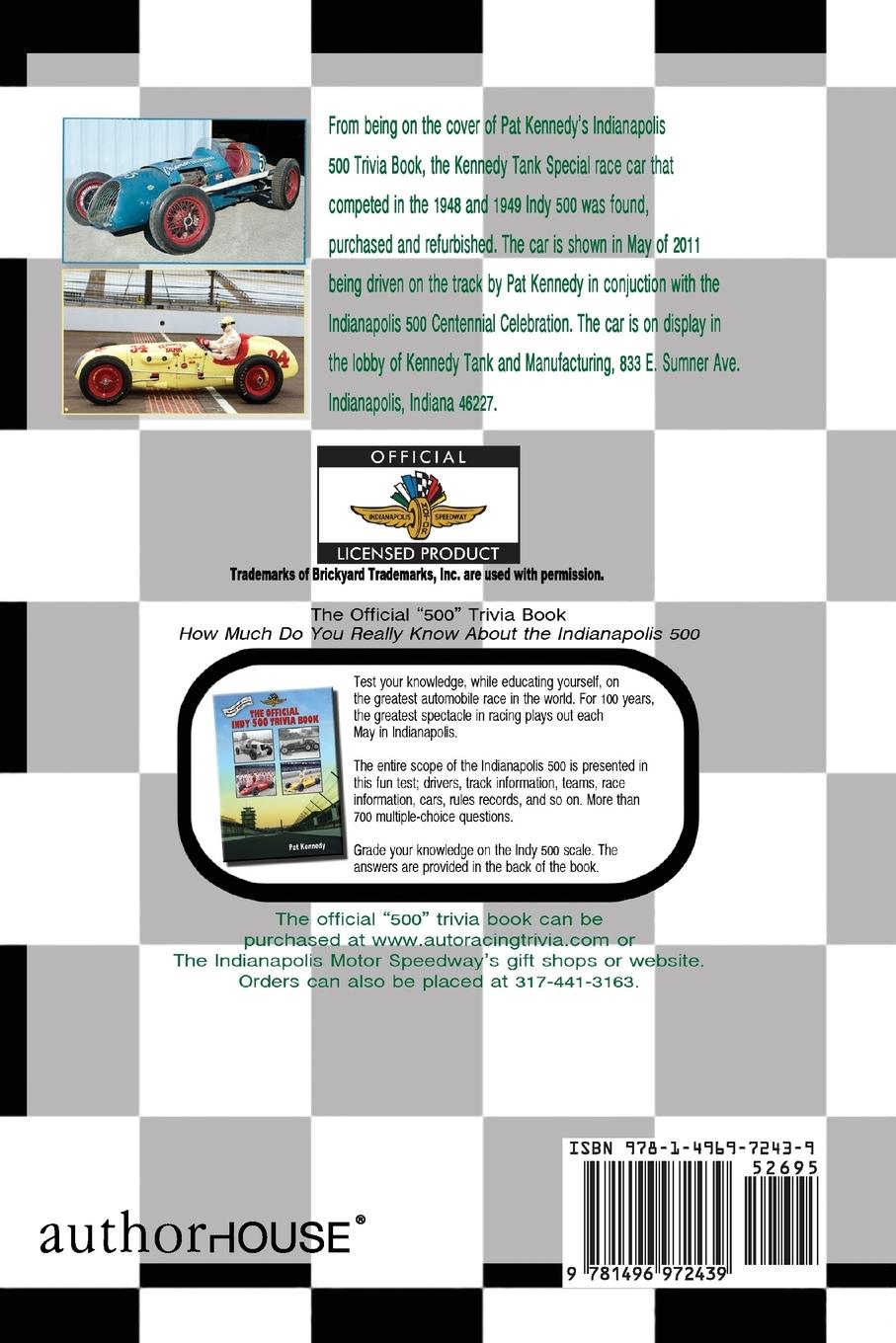 Rückseitencover Indy 500 Recaps - The Short Chute Edition