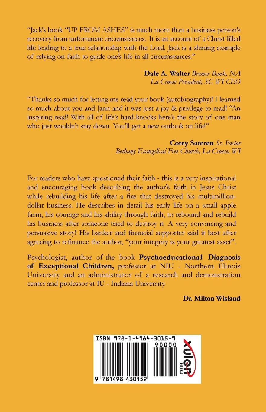 Rückseitencover Up from Ashes