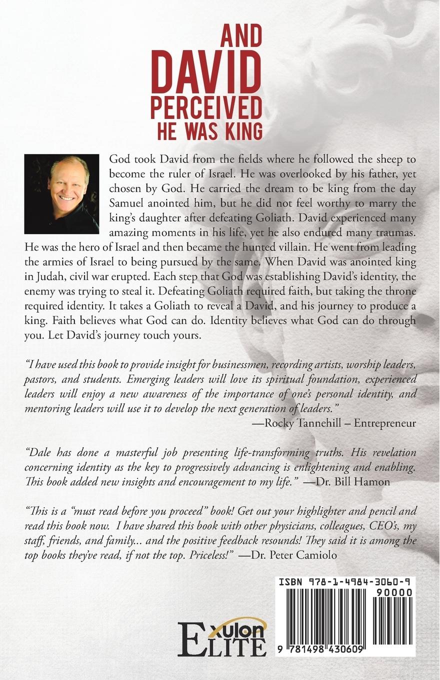 Rückseitencover And David Perceived He Was King