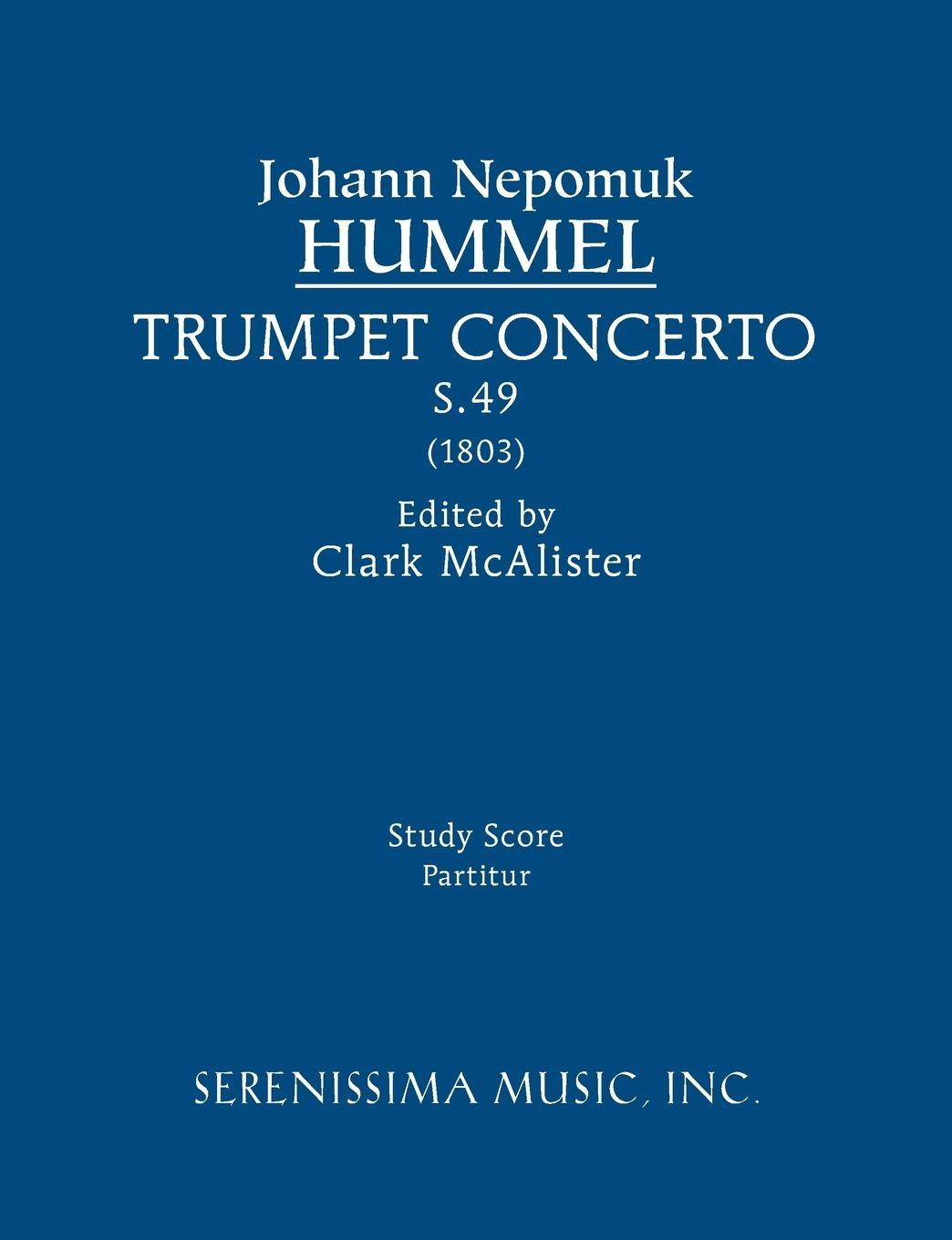 Vorderes Coverbild Trumpet Concerto, S.49