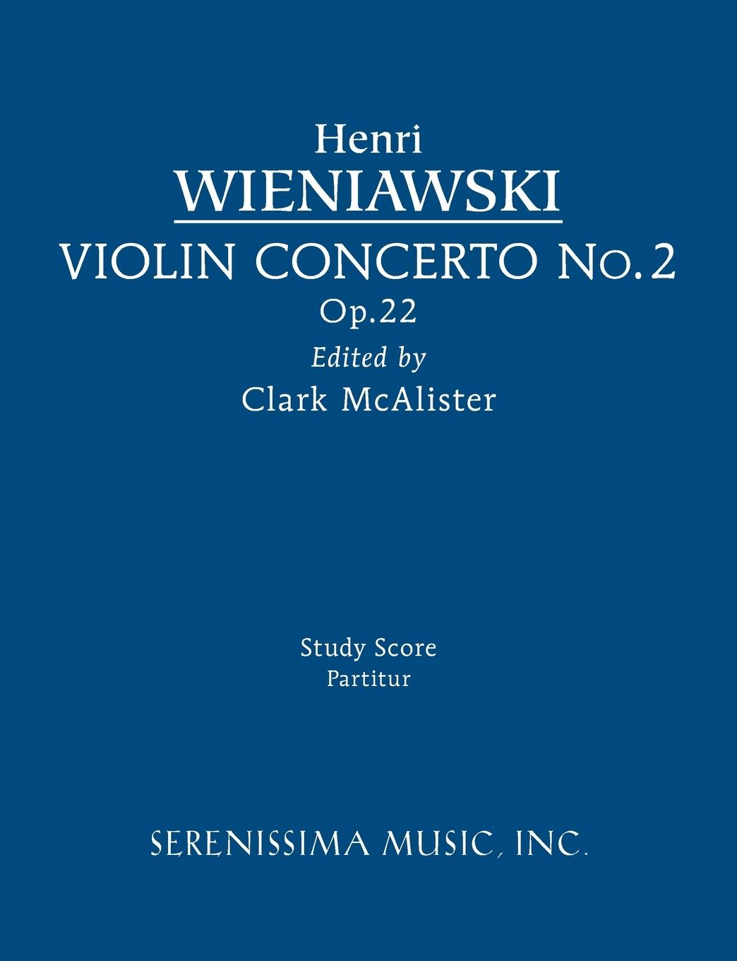 Vorderes Coverbild Violin Concerto No.2, Op.22